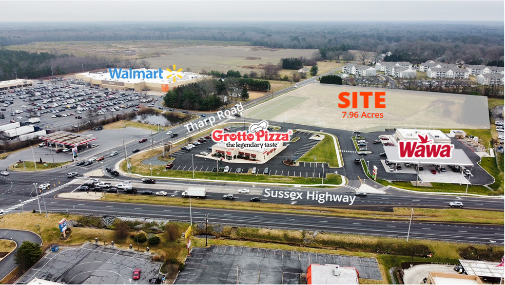 Tharp Rd, Seaford, DE à vendre - Aérien - Image 1 de 3