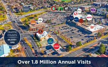 4700-4800 Baseline Rd, Boulder, CO - Aérien  Vue de la carte