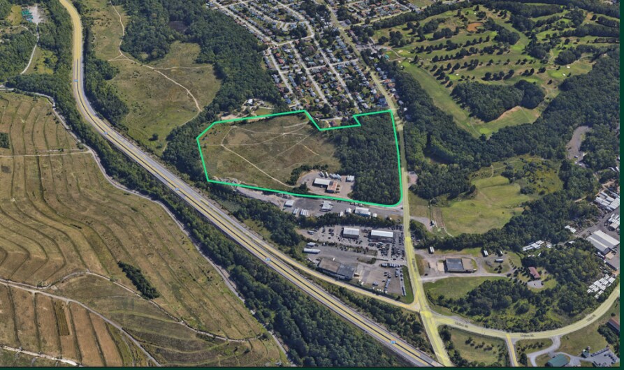 15 Keyser, Taylor, PA à vendre Aérien- Image 1 de 2