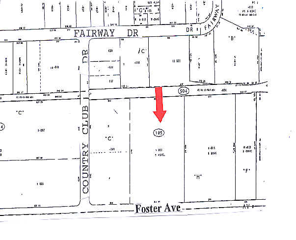 855 Foster Ave, Bensenville, IL à louer - Plan cadastral - Image 2 de 4