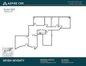 770 S Post Oak Ln, Houston, TX for lease Floor Plan- Image 2 of 2
