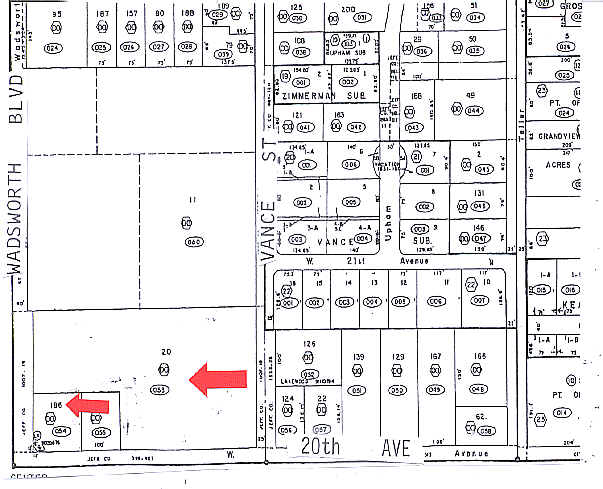 2000 Wadsworth Blvd, Lakewood, CO for lease - Plat Map - Image 3 of 3