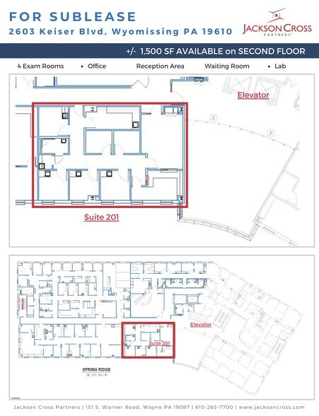 2603 Keiser Blvd, Reading, PA à louer - Plan d’étage type - Image 3 de 7