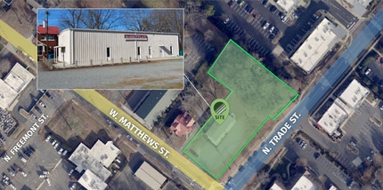 100 W Matthews St, Matthews, NC à louer Photo intérieure- Image 1 de 1