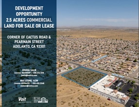 Cactus Rd, Adelanto, CA - AERIAL map view - Image1