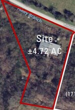 1747 Columbia Rock Road, Columbia, TN - Aérien Vue de la carte