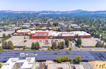 600 Santa Rosa Plz, Santa Rosa, CA - Aérien  Vue de la carte