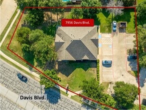 7956 Davis Blvd, North Richland Hills, TX - AÉRIEN  Vue de la carte - Image1