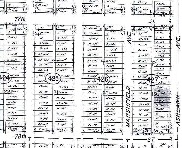 7734 S Ashland Ave, Chicago, IL à vendre - Plan cadastral - Image 2 de 2