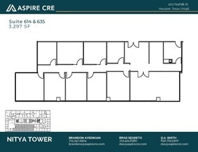 2211 Norfolk St, Houston, TX for lease Floor Plan- Image 2 of 2