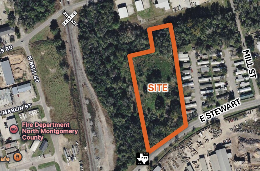 301 FM 1097, Willis, TX à vendre - Aérien - Image 2 de 4