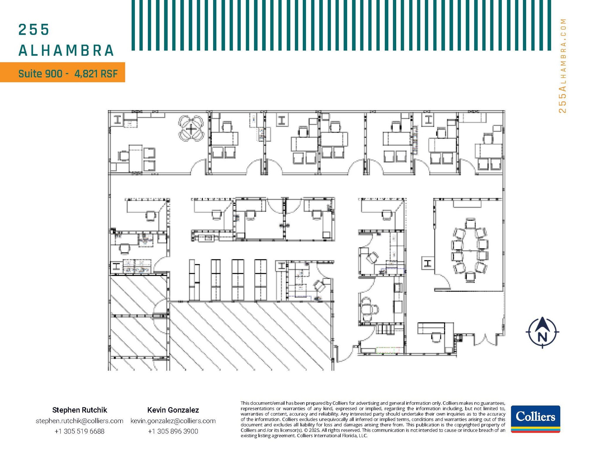 255 Alhambra Cir, Coral Gables, FL for lease Floor Plan- Image 1 of 1