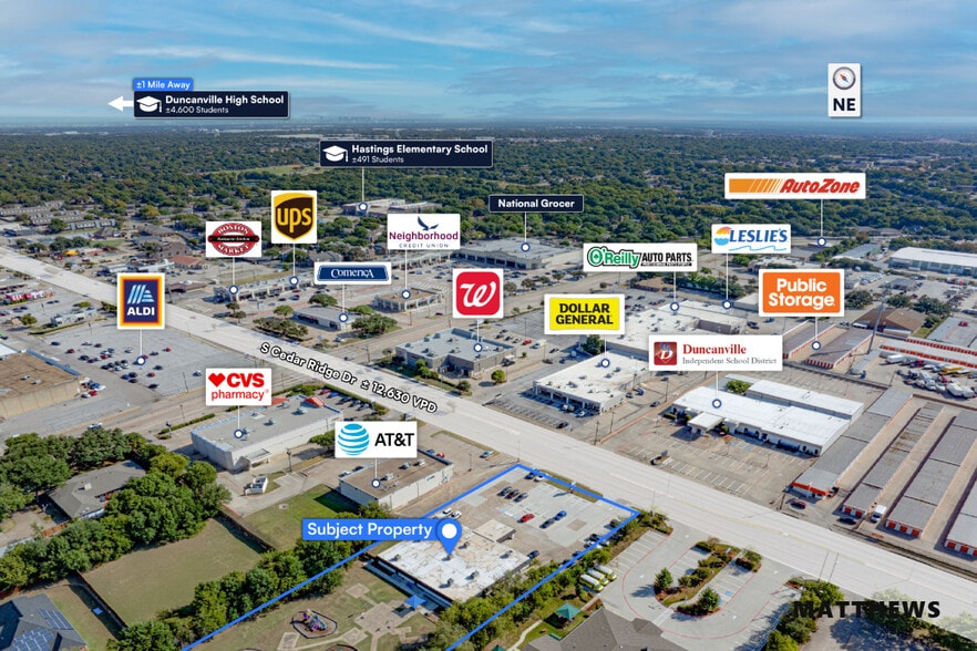 703 S Cedar Ridge Dr, Duncanville, TX for sale - Building Photo - Image 2 of 9