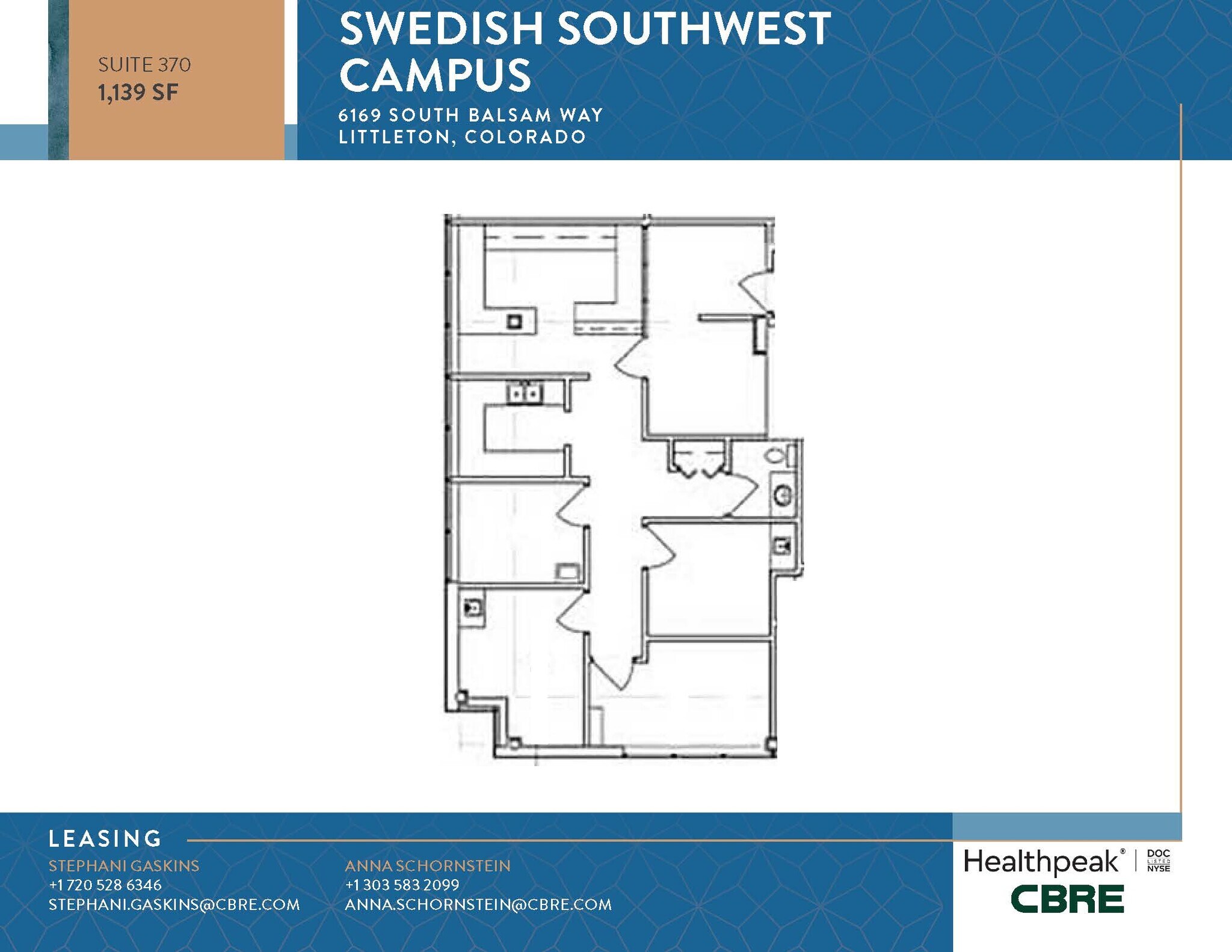 6179 S Balsam Way, Littleton, CO for lease Floor Plan- Image 1 of 1