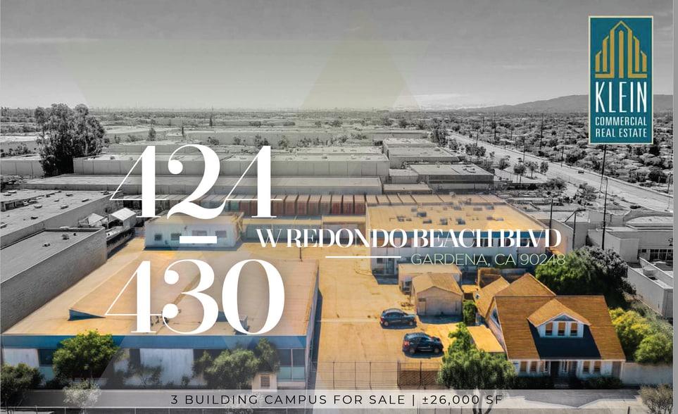 424-430 W Redondo Beach Blvd, Gardena, CA for sale - Aerial - Image 1 of 10