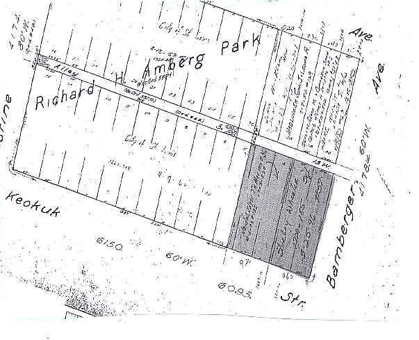 3801 Keokuk St, Saint Louis, MO à vendre - Plan cadastral - Image 2 de 3