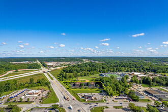 311 E Highland Rd, Macedonia, OH - aerial  map view