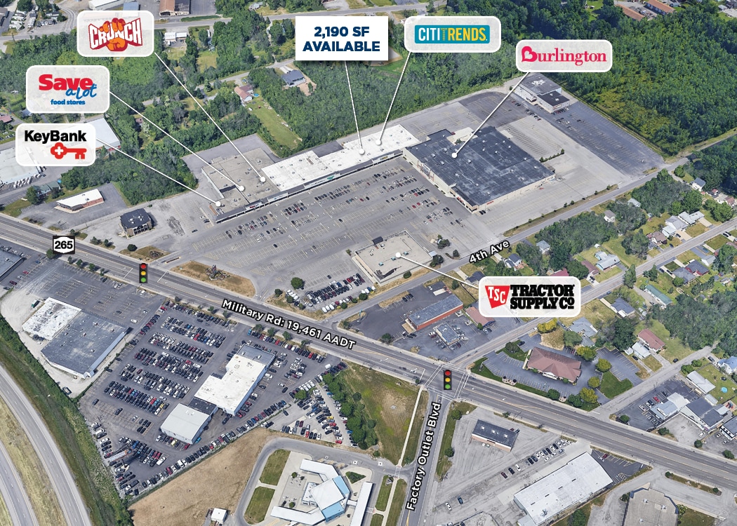 2409-2429 Military Rd, Niagara Falls, NY for lease Building Photo- Image 1 of 2