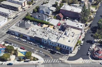 2300 S Union Ave, Los Angeles, CA - aerial  map view