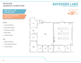 150 N Hill Dr, Brisbane, CA for lease Floor Plan- Image 1 of 1