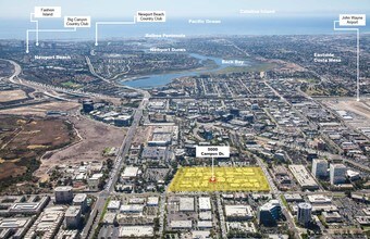 5000 Campus Dr, Newport Beach, CA - AERIAL map view
