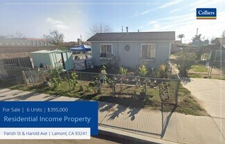 Plus de détails pour Parish St, Lamont, CA - Spécialité à vendre