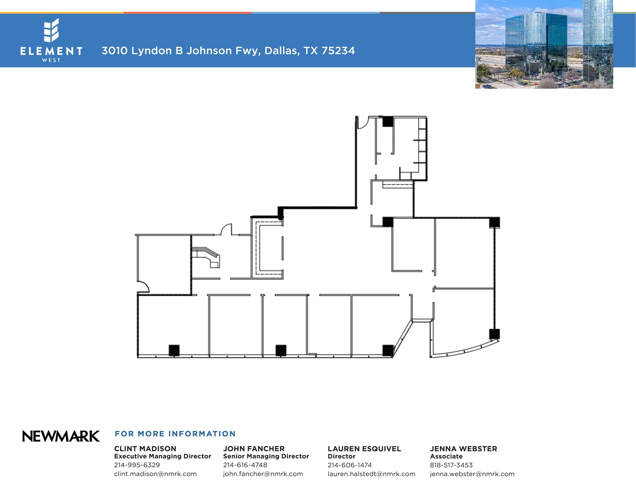 3010 Lyndon B Johnson Fwy, Dallas, TX à louer Plan de site- Image 1 de 7