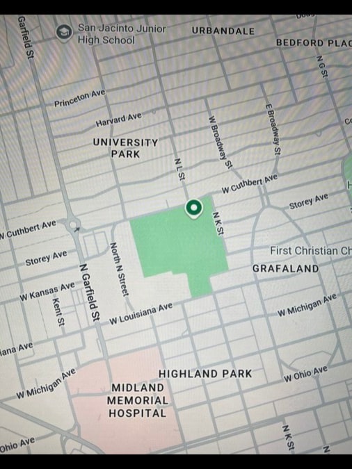 2034 W Cuthbert Ave, Midland, TX for lease Site Plan- Image 1 of 7