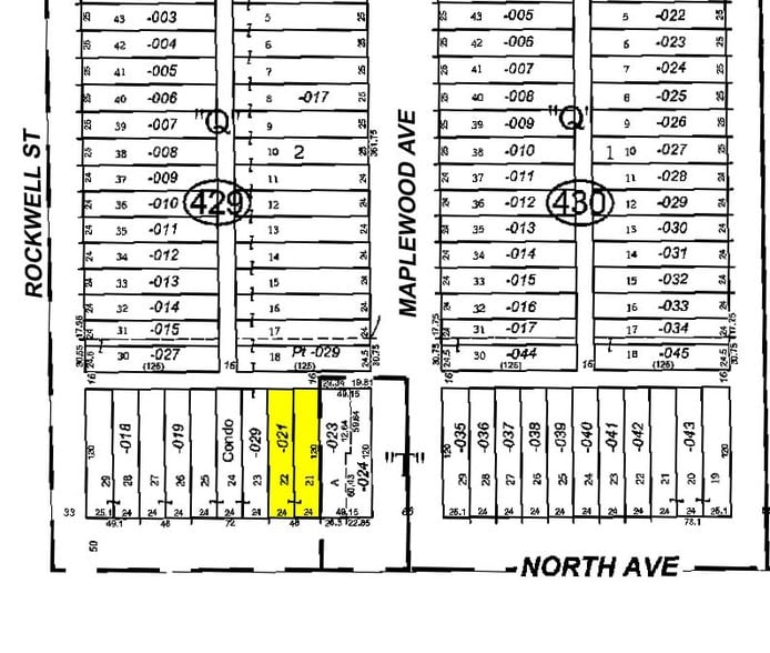 2540 W North Ave, Chicago, IL for sale - Plat Map - Image 2 of 7