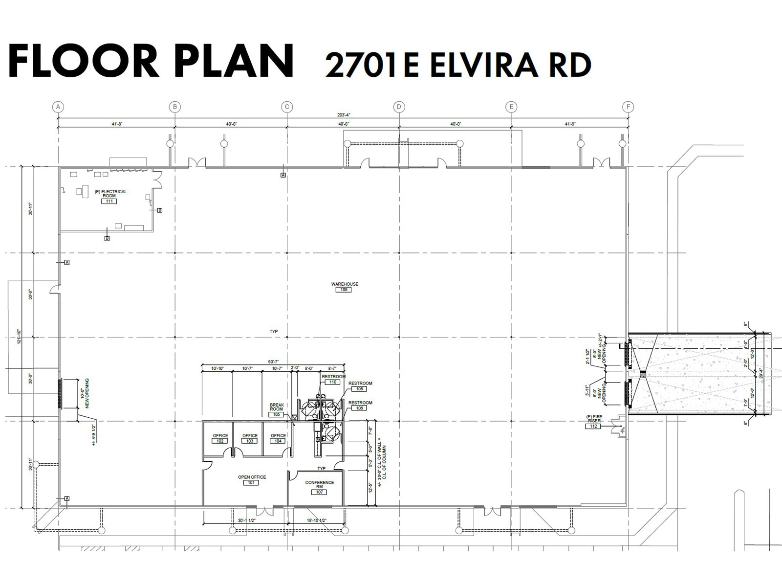 2701-2731 E Elvira Rd, Tucson, AZ for lease Interior Photo- Image 1 of 1