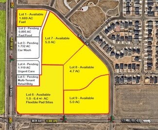 More details for NWC East 96th Ave & Tower Rd, Commerce City, CO - Land for Lease