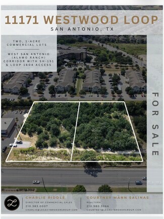 Plus de détails pour 11171 Westwood loop, San Antonio, TX - Terrain à vendre