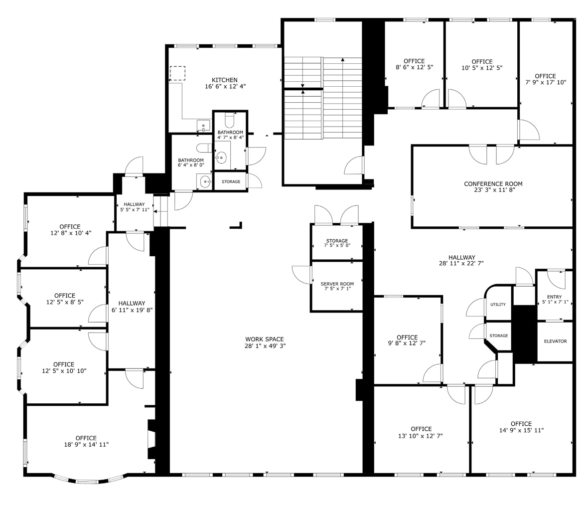 579-605 Massachusetts Ave, Cambridge, MA à louer Plan d’étage- Image 1 de 8