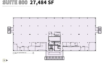 8550 W Bryn Mawr Ave, Chicago, IL for lease Floor Plan- Image 1 of 1