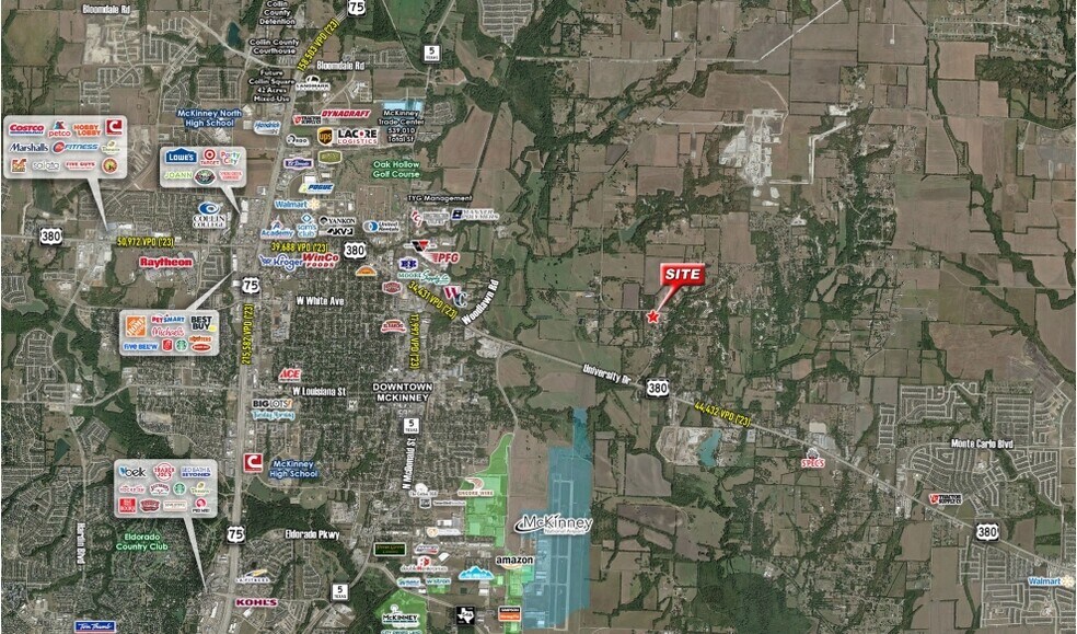 500 W New Hope Rd, McKinney, TX à vendre - Aérien - Image 3 de 3