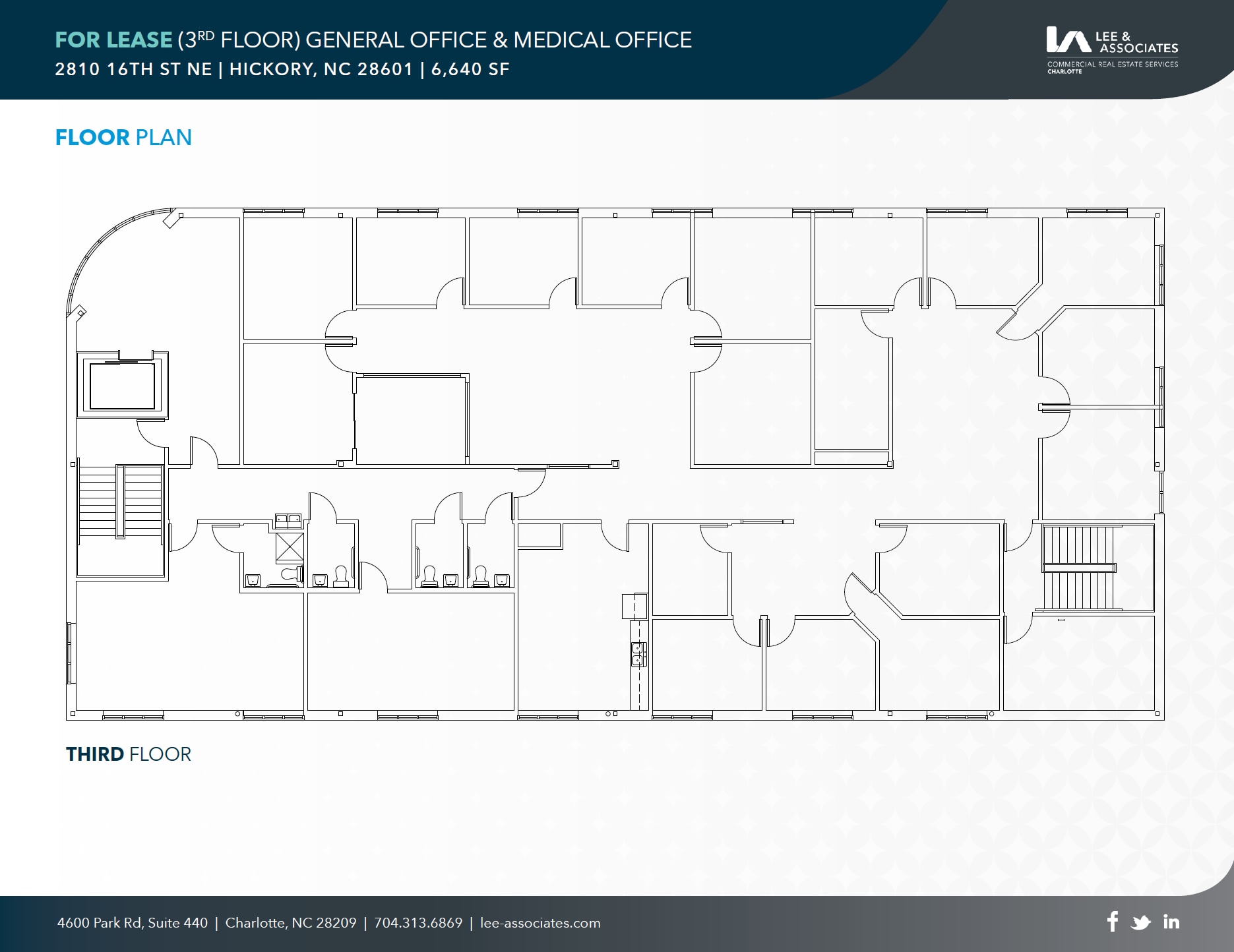 2810 16th St, Hickory, NC for lease Floor Plan- Image 1 of 14