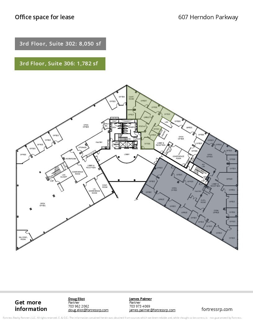 607 Herndon Pky, Herndon, VA for lease Floor Plan- Image 1 of 1