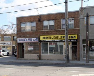 Plus de détails pour 2829-2831 Bathurst St, Toronto, ON - Commerce de détail à louer
