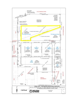 Plus de détails pour 602 Edgewood Street, Marshalltown, IA - Terrain à vendre