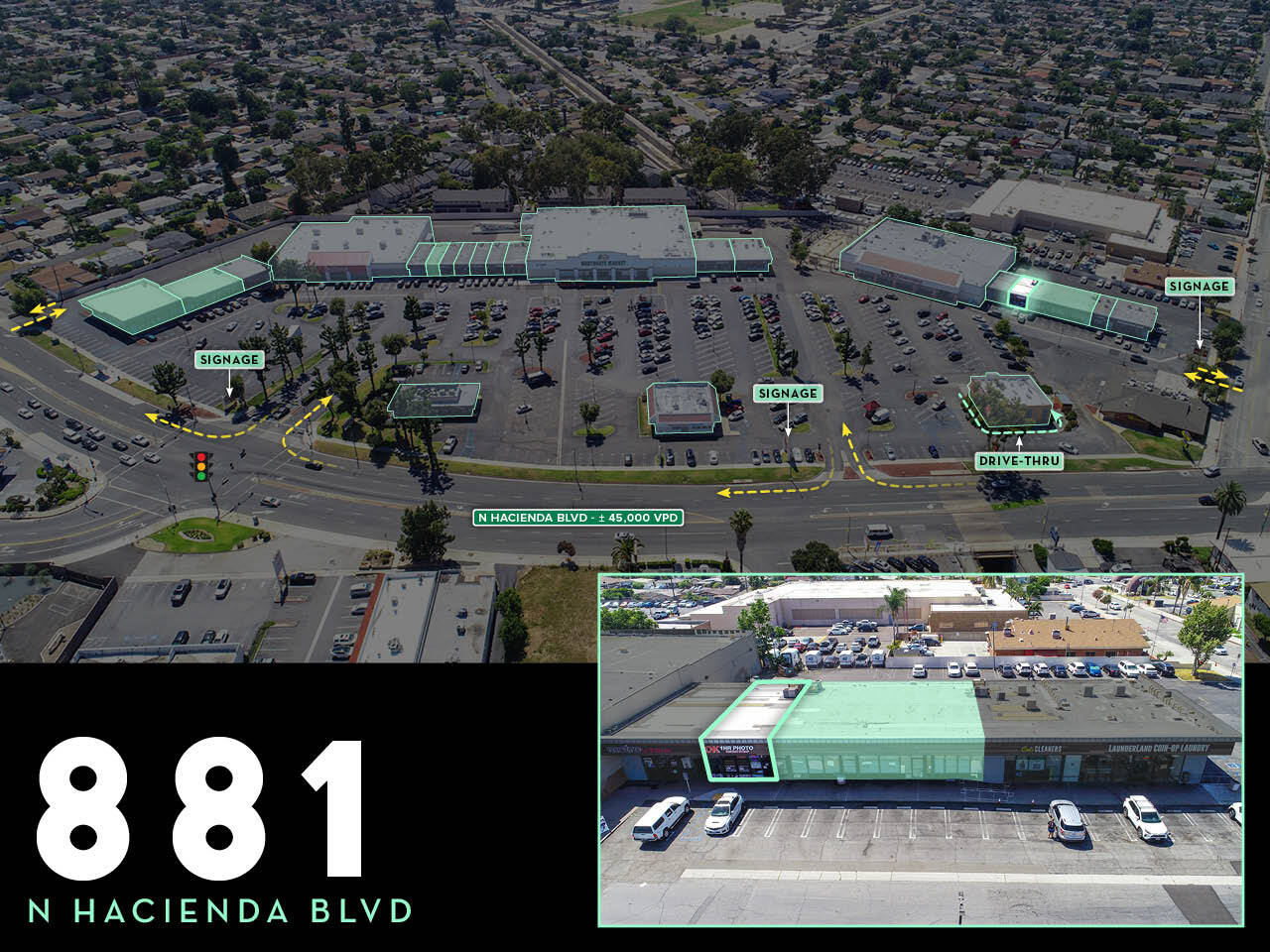 755-899 N Hacienda Blvd, La Puente, CA for lease Building Photo- Image 1 of 1