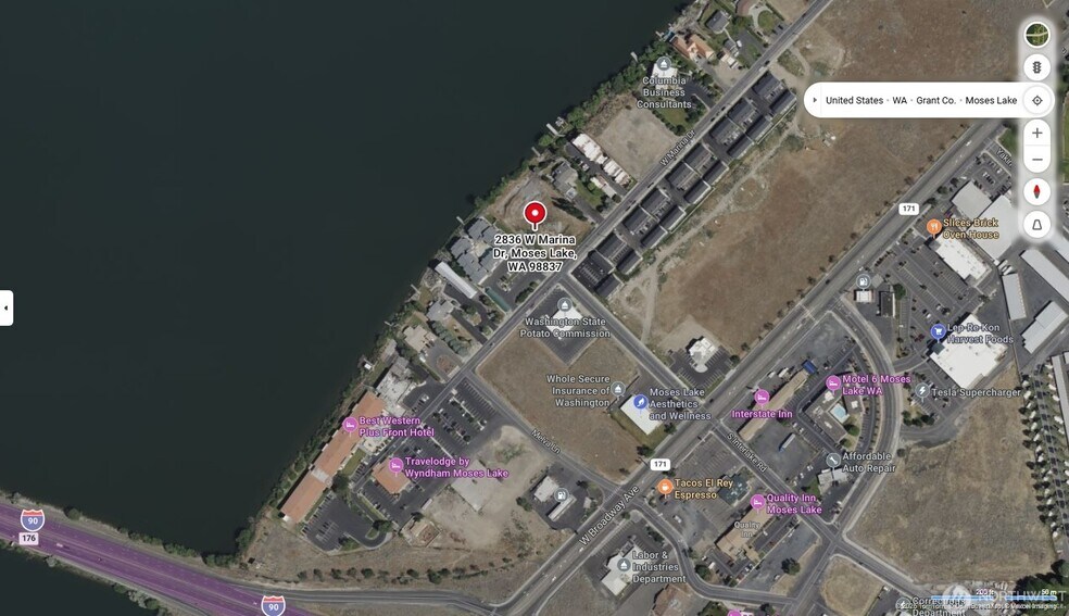2836 W Marina Dr, Moses Lake, WA à vendre - Photo du bâtiment - Image 2 de 5