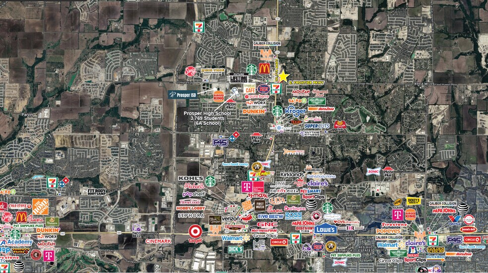 125 FM 1461, Celina, TX à louer - Aérien - Image 3 de 3