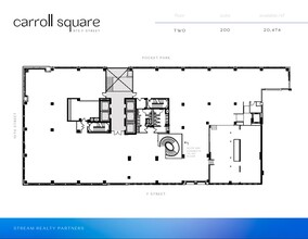 975 F St NW, Washington, DC à louer Plan d’étage- Image 1 de 1