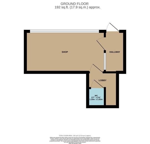 2 South Cliff Rd, Bridlington à louer - Plan d’étage - Image 2 de 2