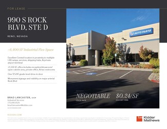 More details for 990 S Rock Blvd, Reno, NV - Industrial for Lease