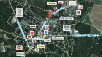 Plus de détails pour 504 N Main St, Wrens, GA - Terrain à vendre