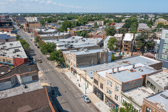 2345 N Milwaukee Ave, Chicago, IL - Aérien  Vue de la carte