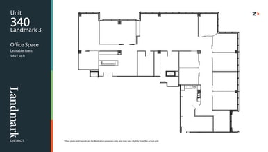 1700 Dickson Av, Kelowna, BC for lease Floor Plan- Image 1 of 7