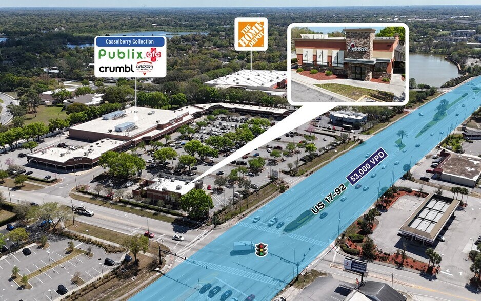 3315 S US Highway 17/92, Casselberry, FL à vendre - Photo du bâtiment - Image 2 de 3