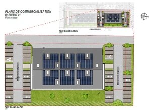 Flex in Arnas for lease Site Plan- Image 2 of 4